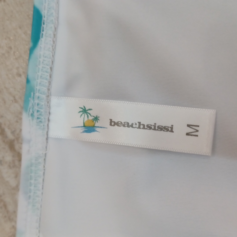 NWOT Gorgeous Beachsissi Floral High Waisted Bikini Bottoms - Picture 2 of 5